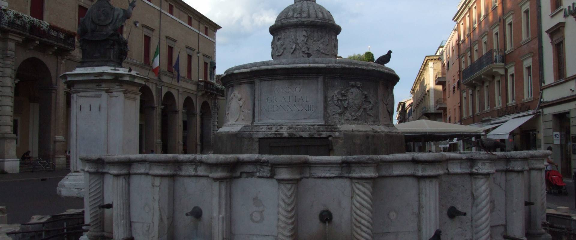 Fontana della Pigna - Rimini foto di Diego Baglieri